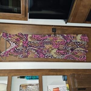 Forever 21 Multicolor Patterned Maxi Dress